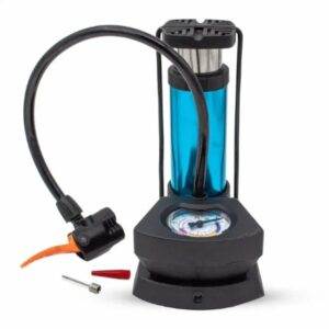 Foot And Hand Air Pump With Air Pressure Gauge ? Fast Portable Car Bike And Cycle Inflator For Tires Balls And Inflatables - Image 1