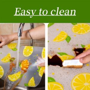 Waterproof Kitchen Mat Shelf Liner 45?150 ? Easy To Clean, Oil Proof, Anti Slip Multipurpose Drawer And Shelf Cover (Random Color) - Image 3