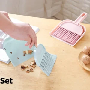 Mini Desktop Sweep Cleaning Brush Small Broom Dustpan Cute Little Broom Suit - Image 1