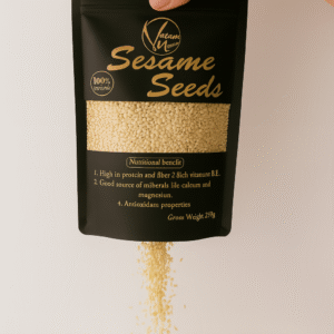 Pure Sesame Seeds ? Nutrient-Rich Superfood for Cooking, Baking & Wellness (250g) - Image 2