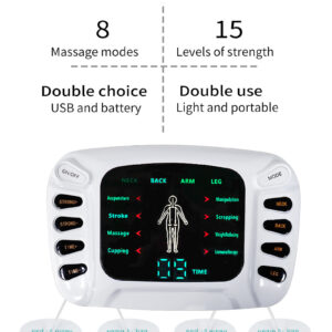 Digital Physiotherapy Machine Electronic Pulse Massager - Image 2