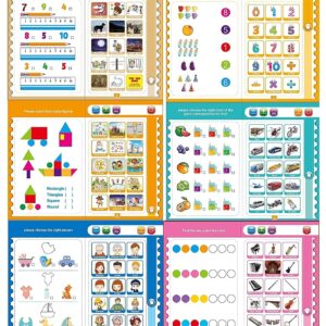 Intelligence Book English Letters Words Learning Language E-book Toddlers Preschool Educational Toys - Image 1