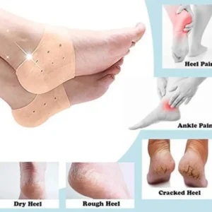 half Heel Pain Anti Crack Silicone Set - Anti Crack  For Pain Relief Unisex - Image 5