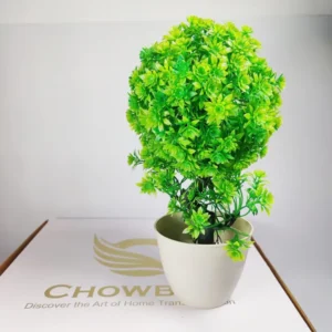 Green Ball Shape Gola plant Artificial Flowers Decoration | Artificial Plants Ball for Home - Image 1