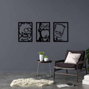 Simpsons Kids room decoration  MDF wood material - Image 1