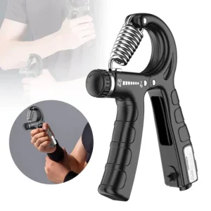 Adjustable Exerciser Hand Gripper With Counter Strengthener Adjustable Resistance Wrist Strengthener Forearm Gripper Hand Workout (Random Color) - Image 3