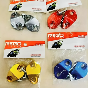 2 Pcs CNC Aluminium Fancy Handle Bar Adjuster Gutka for CD 70 & CG 125 ? Stylish & Durable - Image 4