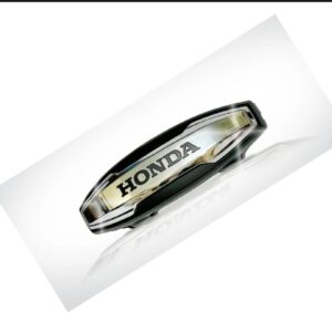 Front monogram for honda motorcycle universal with reflectors | Best Quality Monogram | Sleek and Elegent Design - Image 2