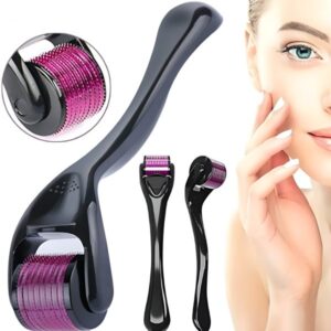 Combo Deal 1 Silicone Face Cleansing Brush + 1 Derma Roller - Image 4