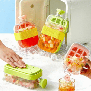 My Crush Cup Ice Cube Tray, Water Bottle Ice Cube Tray, Cool Summer Ice Cube Cup, Upgraded Ice Cube Bottle, Reusable Press-to-Cold Ice Cube Hydration - 500ml - Random Color - Image 5
