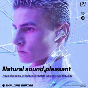 Air39 Wireless Earbuds | Bluetooth 5.3 | Clear Sound | Heavy Bass | Noise Reduction |? LED Display - Random Color - Image 5