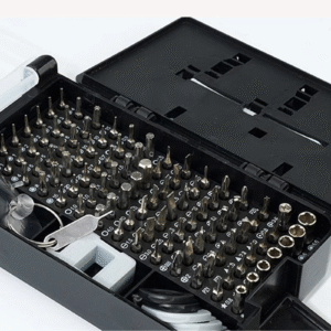 115-in-1 Precision Magnetic Screwdriver Set ? Stainless Steel Flat Head Repair Tool Kit for Phones, Computers, Laptops, Watches, Eyeglasses, and Other Electronics - Tool Kit - Image 3