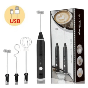 Rechargeable Electric Coffee Mixer Egg Beater Quick Frothing Action - Image 4