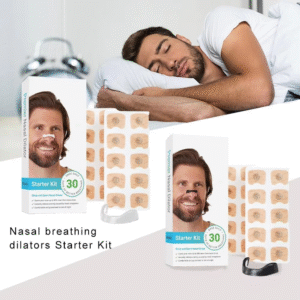 Sleep-co Magnetic Nose Strips ? Nasal Dilator Starter Kit Next-Gen Breath In Nasal Strips / Magnetic Nose Clips - Image 5