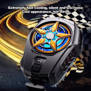 SL09 Practical Phone Cooler Fan, Easy To Carry, Smart Digital Display, Rear Phone Radiator, Fast Cooling ( Random Color ) - Image 4