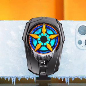 SL09 Practical Phone Cooler Fan, Easy To Carry, Smart Digital Display, Rear Phone Radiator, Fast Cooling ( Random Color ) - Image 5