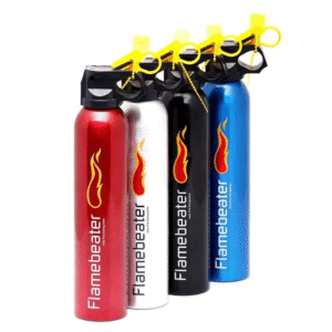 Universal Motorcycle Fire Extinguisher Bottle ? 500gram - Heavy-Duty Metal Body with Mounting Bracket ? Fits All Bikes & Motorcycles ? Compact Emergency Safety Tool ( Random Color ) - Image 4