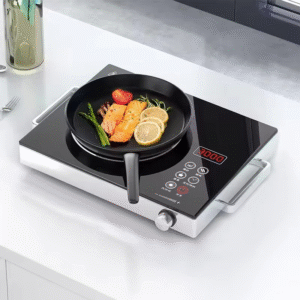 RAF 3500W Electric Infrared Stove ? High-Power Hot Plate Cooker | Portable Electric Chula for Fast, Even Heating | Energy-Efficient Countertop Burner for Home, Kitchen, and Outdoor Use - Image 5