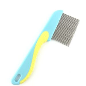 (pack of 3) Stainless Steel Hair Comb Professional Nit Head Hair Lice Comb Long Steel Teeth - MultiColor - Image 4