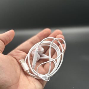 Wired Type-C Earphones with Mic ? In-Ear Design & Volume Control | Oppo Handfree | without box - Image 1