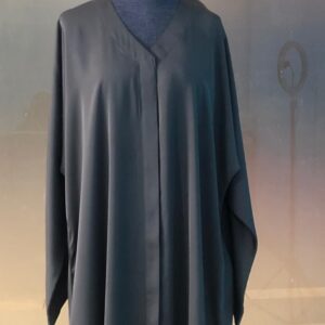 Plain Nida Fabric Abaya Maxi & Front Open - Image 1