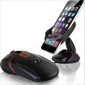 Mouse Shaped Mobile Hder Desk Holder One Touch Open - Image 3
