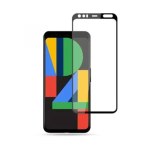 Google Pixel 4 Screen Glass Protector HD Edge to Edge Full Glue Tempered Glass For Pixel 4 - Black - Image 1