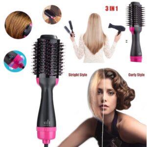 One Step Professional Curler Hair Straightener Hairdryer Hot Air Brush Styling Tool - Image 4