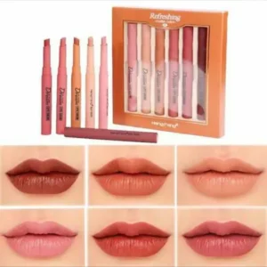 HengFang Matte Lipstick [6 Pcs Set] - Image 4