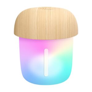 Mushroom Shape Humidifier Portable Mini Humidifier Direct usb current Aroma Diffuser Cool Mist 300ml (With box) - Image 5