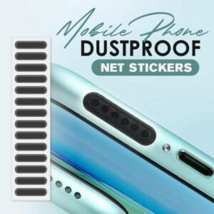 10 PCs (One Strip) Protect Mobile Phone Dustproof Net Stickers Speaker - Image 3