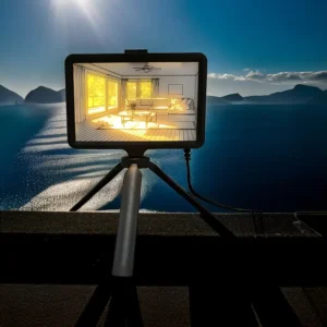 Glowing Art Photo Frame Desktop Decorative Lights, Painting Night Lights, Bedroom Lights | Artwork Table Lamp Gift - Image 5