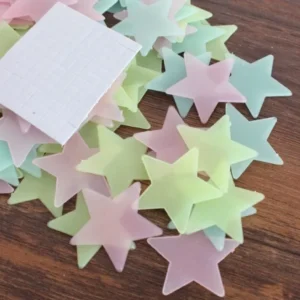 Pack of 100 - 3D Glowing Stars - Image 2