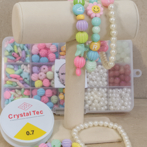 Colorful DIY Beads Kit ? Multi-Shape & Multi-Color Jewelry Making Beads Set for Bracelets, Necklaces, and Creative Crafts - Image 3