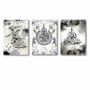 Set of 3 Premium Wall Art Photo Tiles ? Modern Home Decor Sets - Image 2