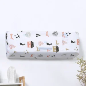 Ac Protective Dust Cover  Cute Cartoon Printing Dust Cover for air condition (Random design & Color)1 ton - Image 3