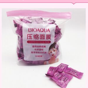 Pack of 50 BIOAQUA Compressed Facial Tablet Face Sheet | 50 Pcs Facial Tablets | Best Quality facial tablets - Image 2