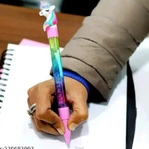 Unicorn Water Glitter Gel Pen  Stylish Pen for Girls / Glitter pens / Unicorn pens / pens for Kids /Pen for Girls Unicorn Pen for Girls (1 PC) - Image 4