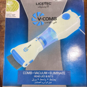 Electric Anti Lice V Comb Machine Smart, Compact and Sleek Design  (with box) - Image 3