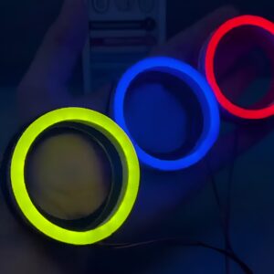 Silencer tikki neon led Round Light for honda 125 only - Image 5