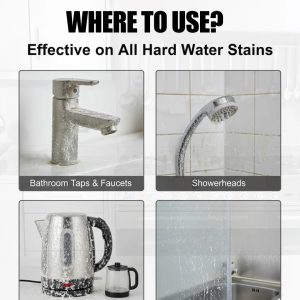 Limescale Remover ? Foaming Cleaner & Hard Water Descaler | THREE GUYS - German Engineered (250) - Image 3