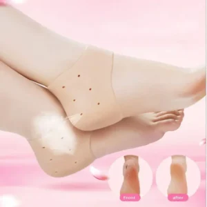 half Heel Pain Anti Crack Silicone Set - Anti Crack  For Pain Relief Unisex - Image 4