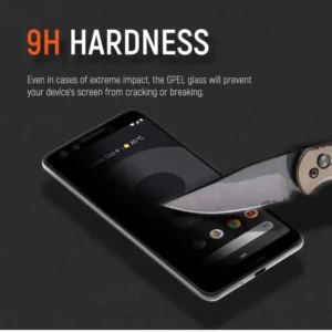 Google Pixel 3 Privacy Screen Protector, Tempered Glass Full Cover Anti-Spy 3D Edge Curved Glass - Image 2