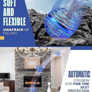 Flying Spinner Fidget Toys Flying Ball Toy Controllable Magic Ball Boomerang Flyorb Magic Drone Orb Fly Nova Child Gift Kids Toy (random Color) - Image 1