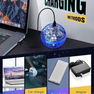 Flying Spinner Fidget Toys Flying Ball Toy Controllable Magic Ball Boomerang Flyorb Magic Drone Orb Fly Nova Child Gift Kids Toy (random Color) - Image 4