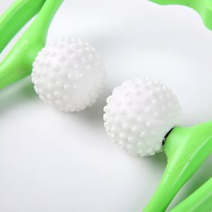 Manual Neck Massager For Cervical pain, deep Tissue | Handheld Massager Tool for Legs Waist Neck and Shoulder (Random color) - Image 4