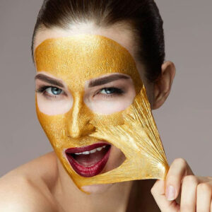 Dr Rashel Original Gold Peel Off Facial Mask ? Glow Like Pure Gold ? Deep Cleansing & Radiant Glow - 100 ML - Image 5