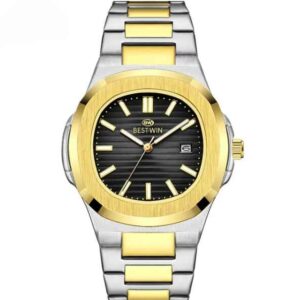 BESTWIN BW-137 Men's Luxury Quartz Watch Stainless Steel Watch ? Classic Analog Display, Stainless Steel Strap, Waterproof Design, Ideal for Business and Casual Wear |Mans Watch (Without Box)? - Image 2