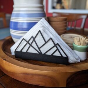 Tissue holder Wooden material - Image 2