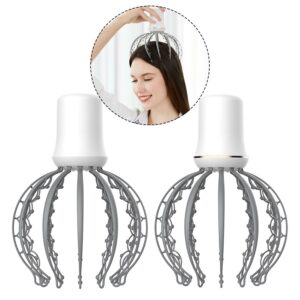Head Acupoint Massager Electric Soul Extractor Rechargeable Battery Octopus Scalp Vibration Massage Claw Alleviate Fatigue Promote Blood Circulation Tool - Image 5